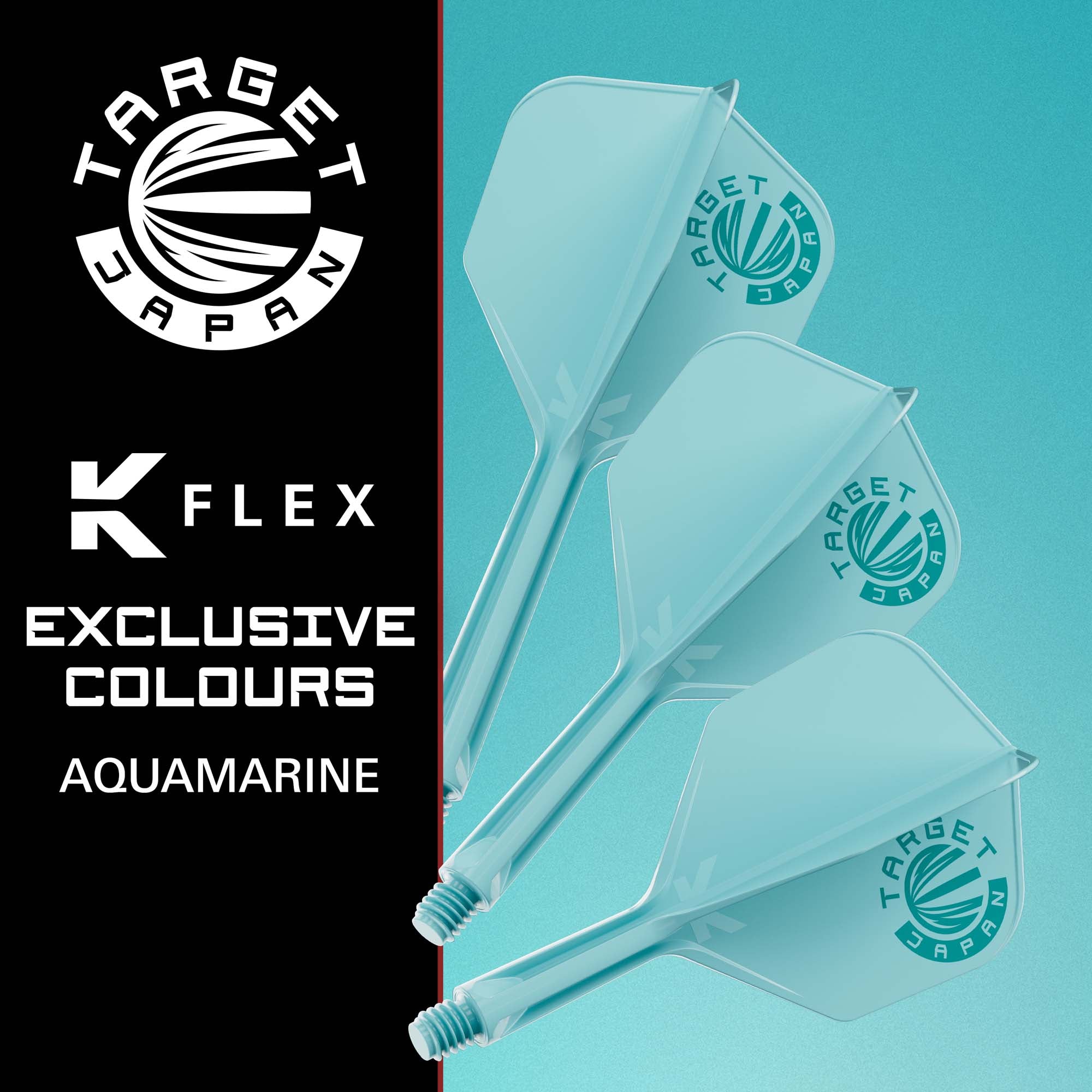TARGET JAPAN K-FLEX No.2 Aquamarine - DreamDarts Dartshop