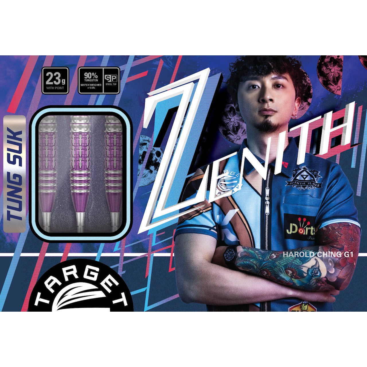 PRIME SERIES ZENITH 90% Steeldarts - DreamDarts Dartshop