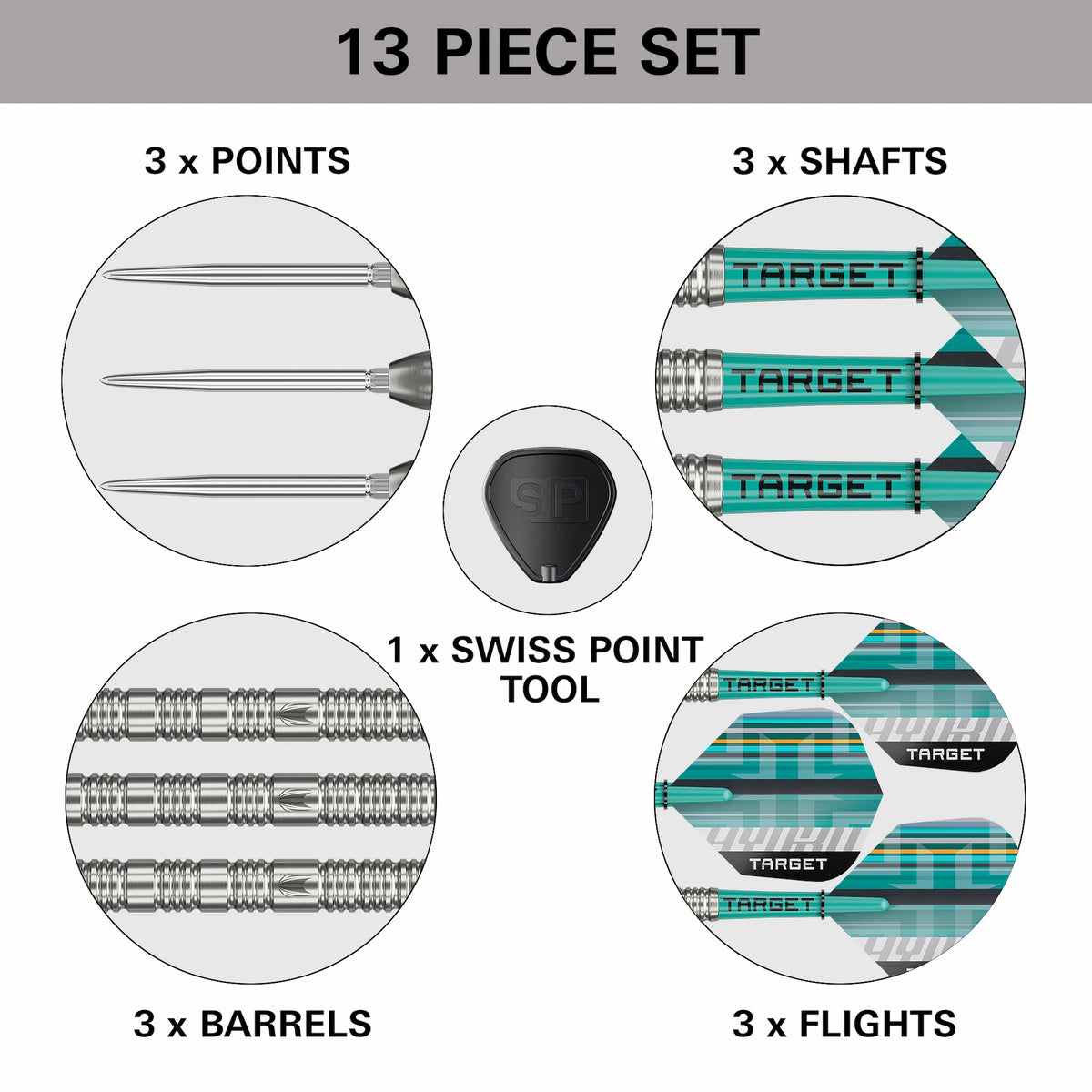 Target Hydro 02 90 % Steeldarts - DreamDarts Dartshop