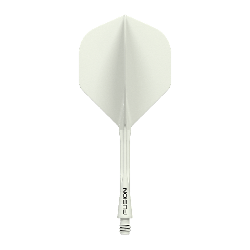 Fusion Flights Solid White - DreamDarts Dartshop