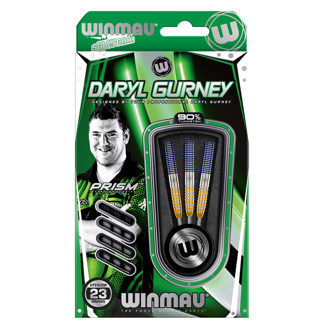 Daryl Gurney SC 1.0 90% Steeldarts - DreamDarts Dartshop