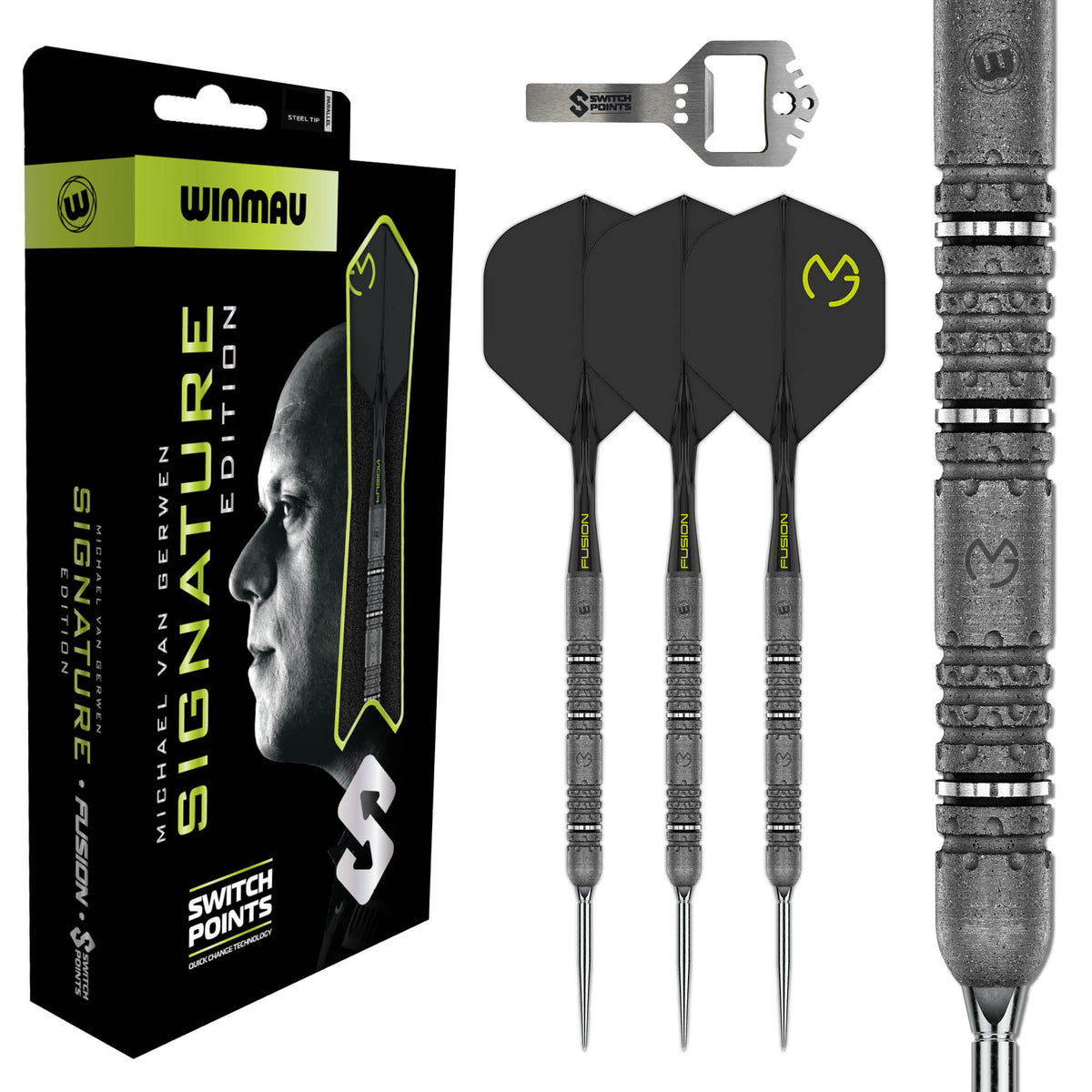 MvG Signature Edition Switch Point 90% Steeldarts - DreamDarts Dartshop