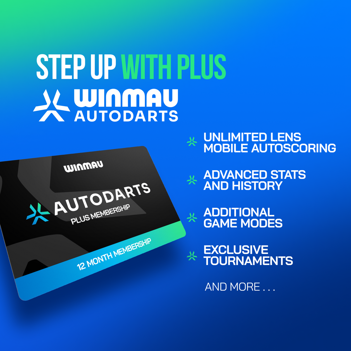 Winmau Autodarts Device Stand inkl. 12 Monate Plus Membership - DreamDarts Dartshop