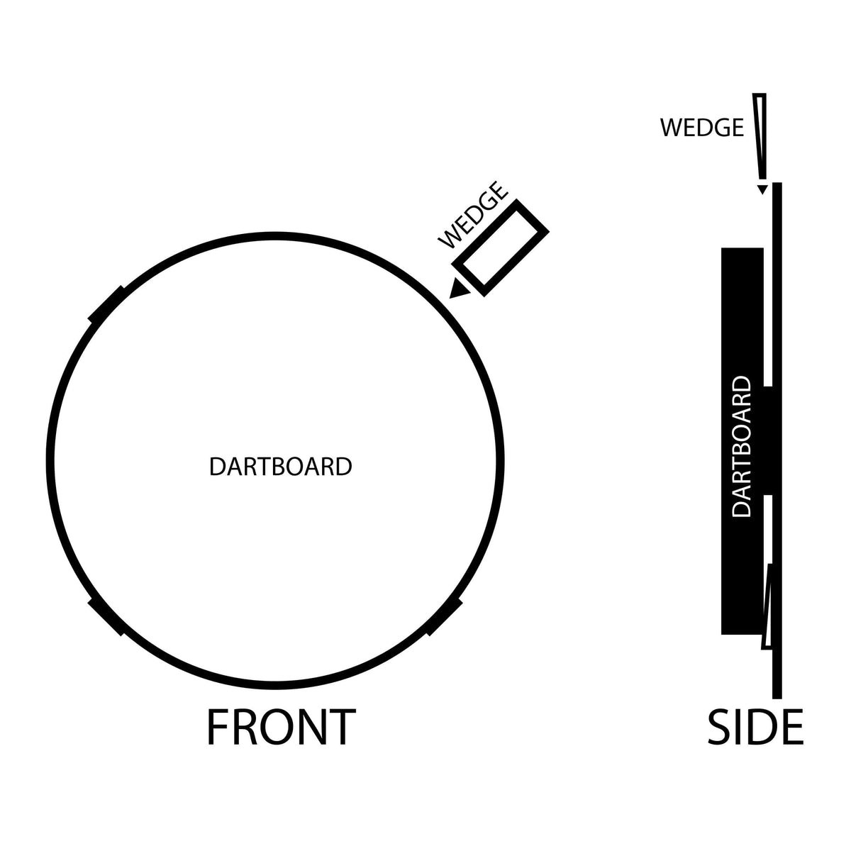 Bull's Dartboard Keile - DreamDarts Dartshop