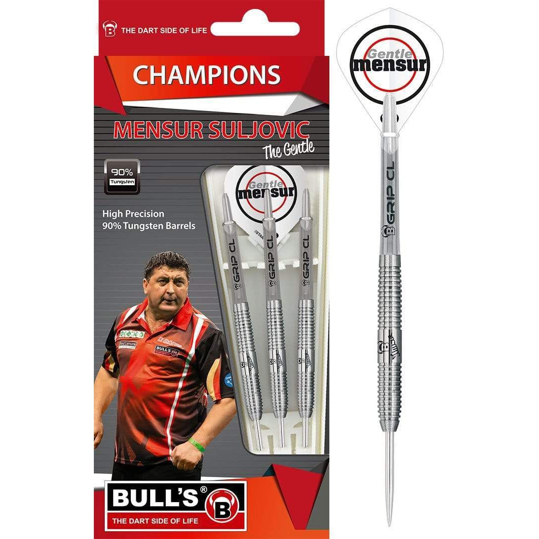 BULLS Champions Mensur Suljovic Steeldarts DreamDarts Dartshop