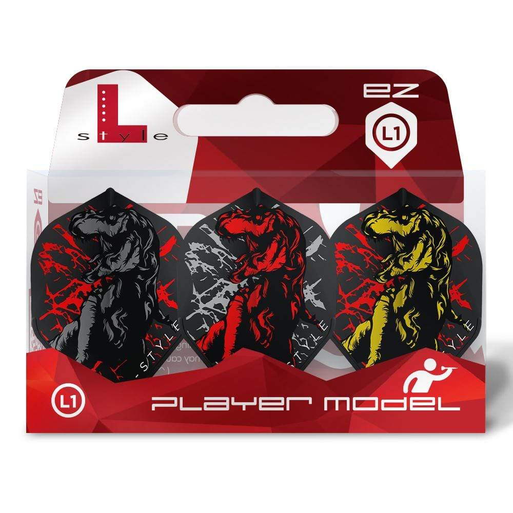 Michael Unterbuchner V3 Standard L1 L-Style Signature Champagne EZ Flights - DreamDarts Dartshop