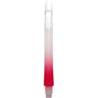 L-Style Two Tone Locked Straight Shafts Milky White/Red - DreamDarts Dartshop