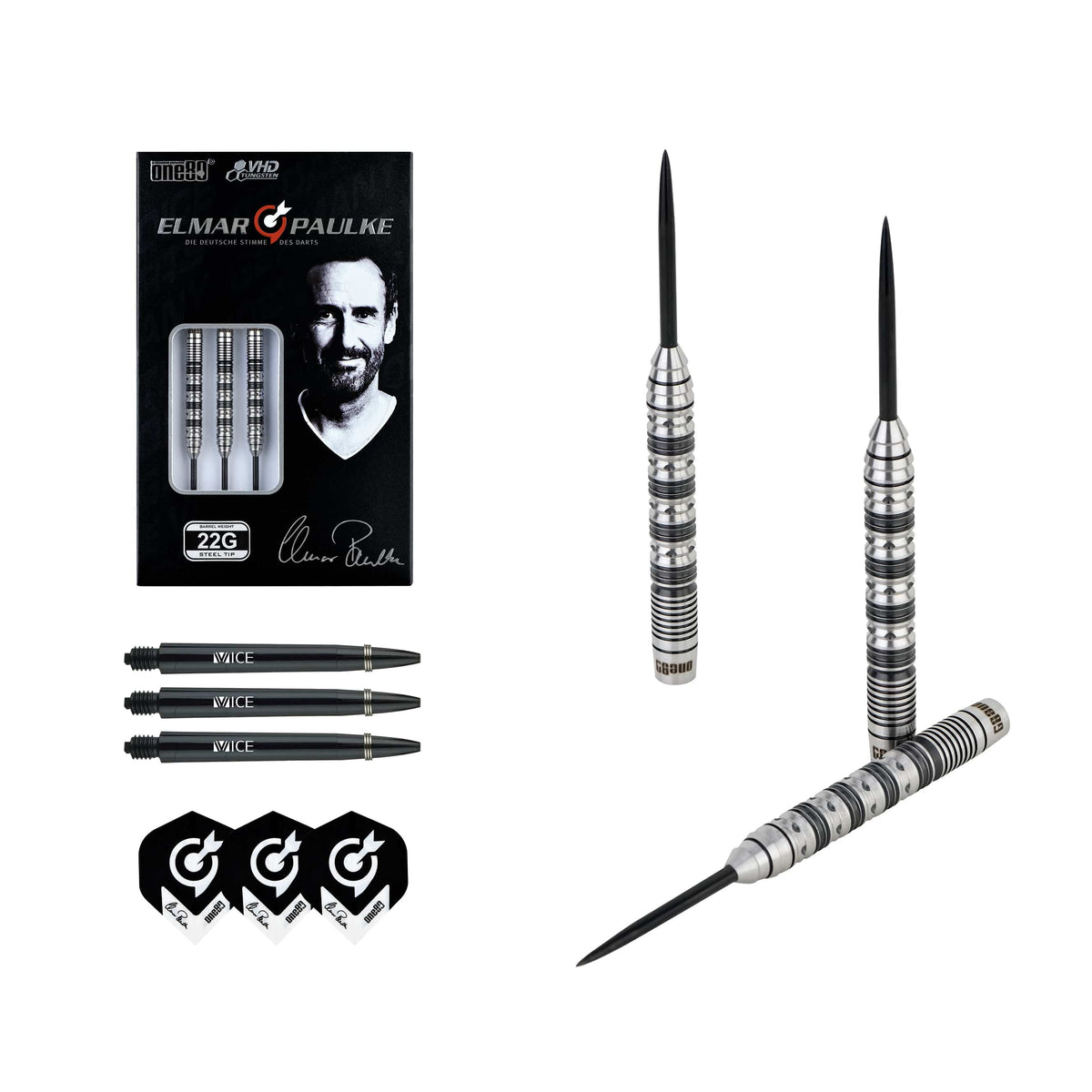 Elmar Paulke V2 90% Steeldarts - DreamDarts Dartshop