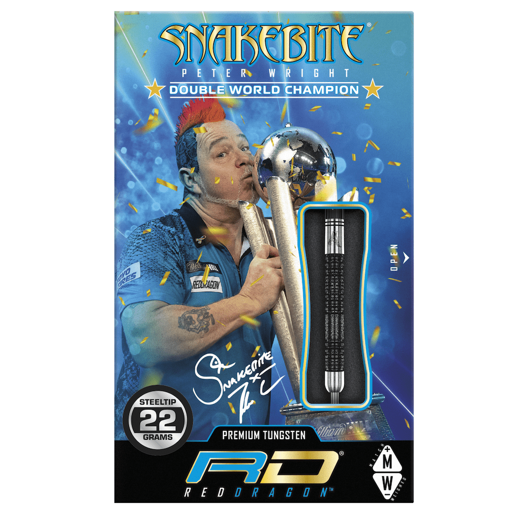 Peter Wright Snakebite Double World Champion Special Edition - DreamDarts Dartshop