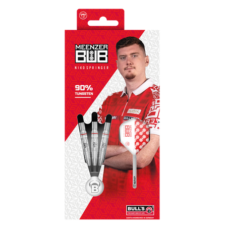 BULL'S NIKO SPRINGER 90% STEELDARTS