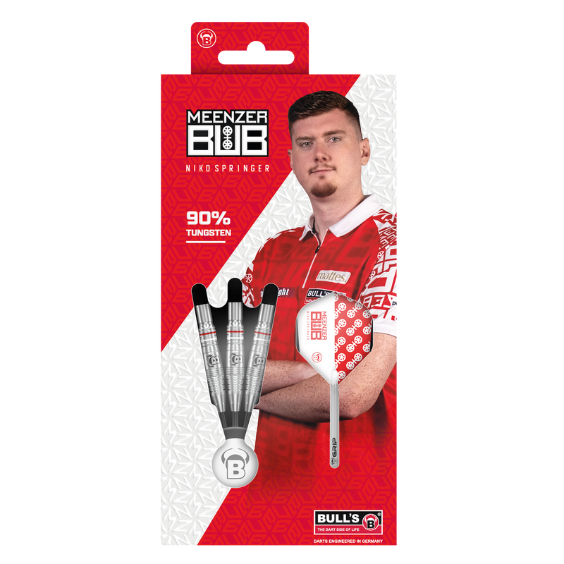 BULL'S NIKO SPRINGER 90% STEELDARTS