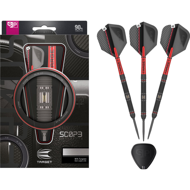 SCOPE 02 90% STEEL TIP DARTS
