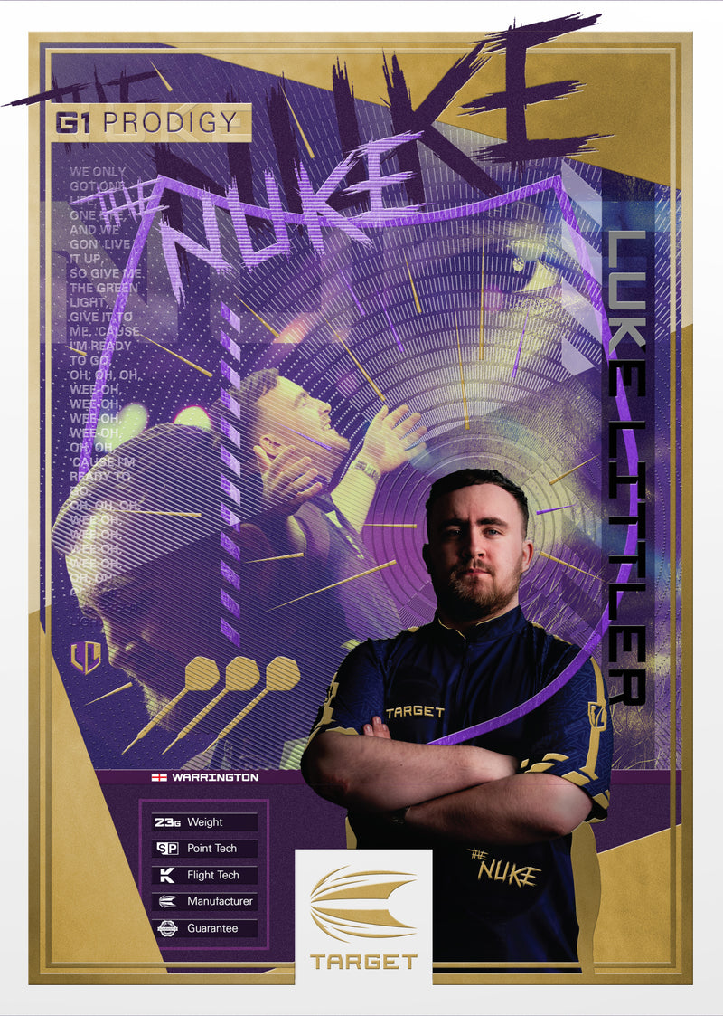 LUKE LITTLER G1 PRODIGY STEELDARTS