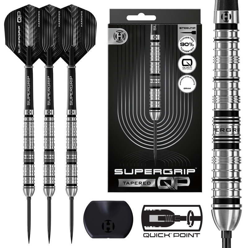 SuperGrip QP Tappered 90% Steeldarts