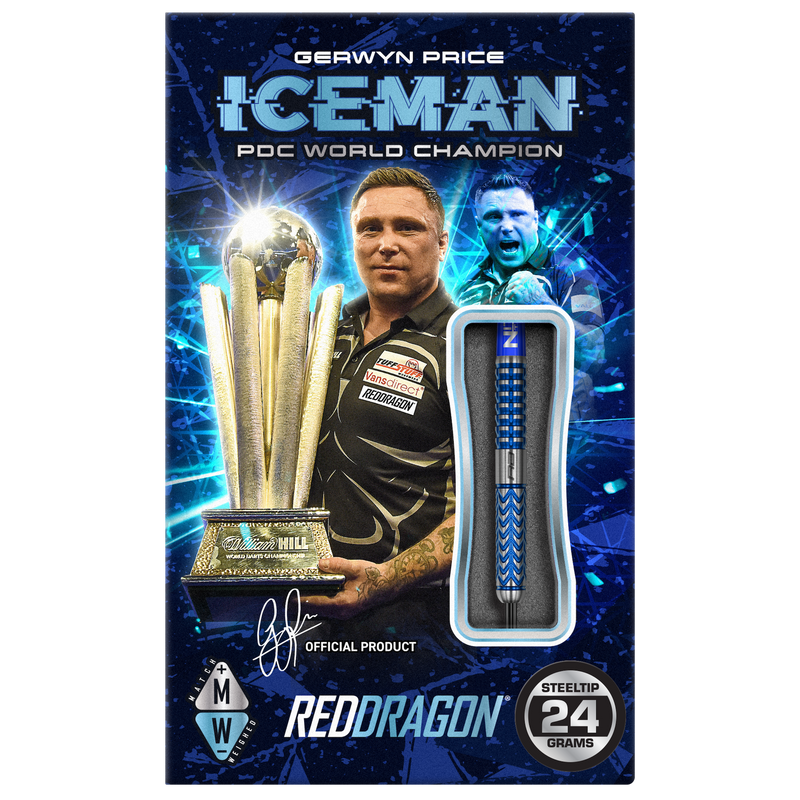 Gerwyn Price Glacier 90% Steeldarts