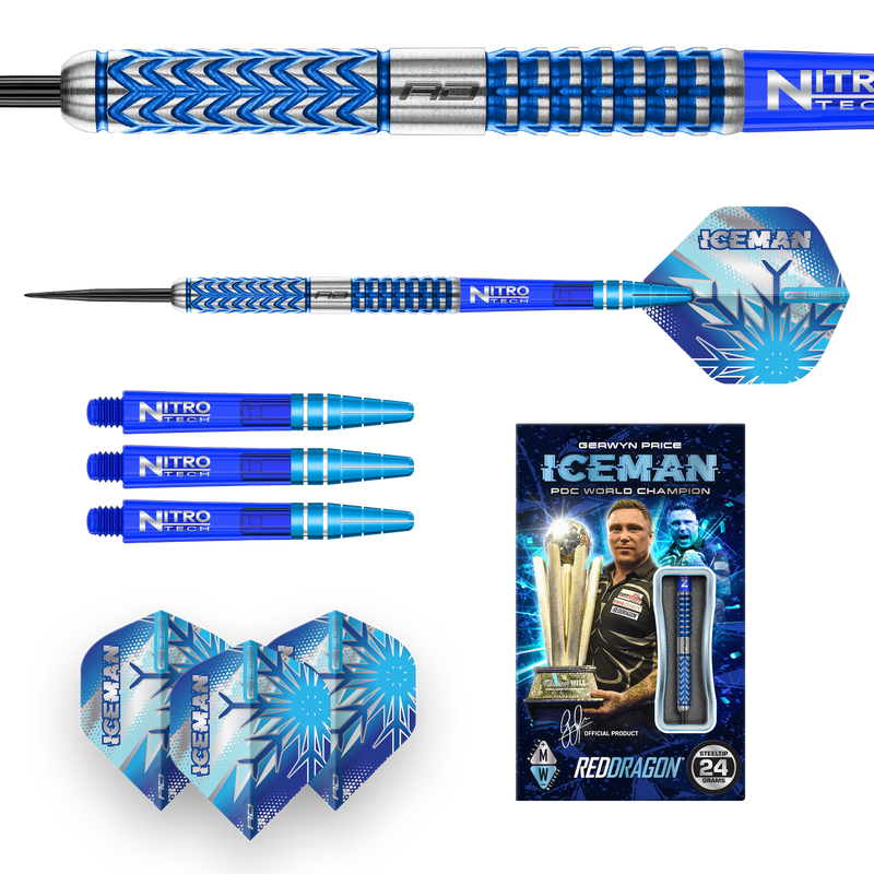 Gerwyn Price Glacier 90% Steeldarts