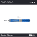 Gerwyn Price Glacier 90% Steeldarts