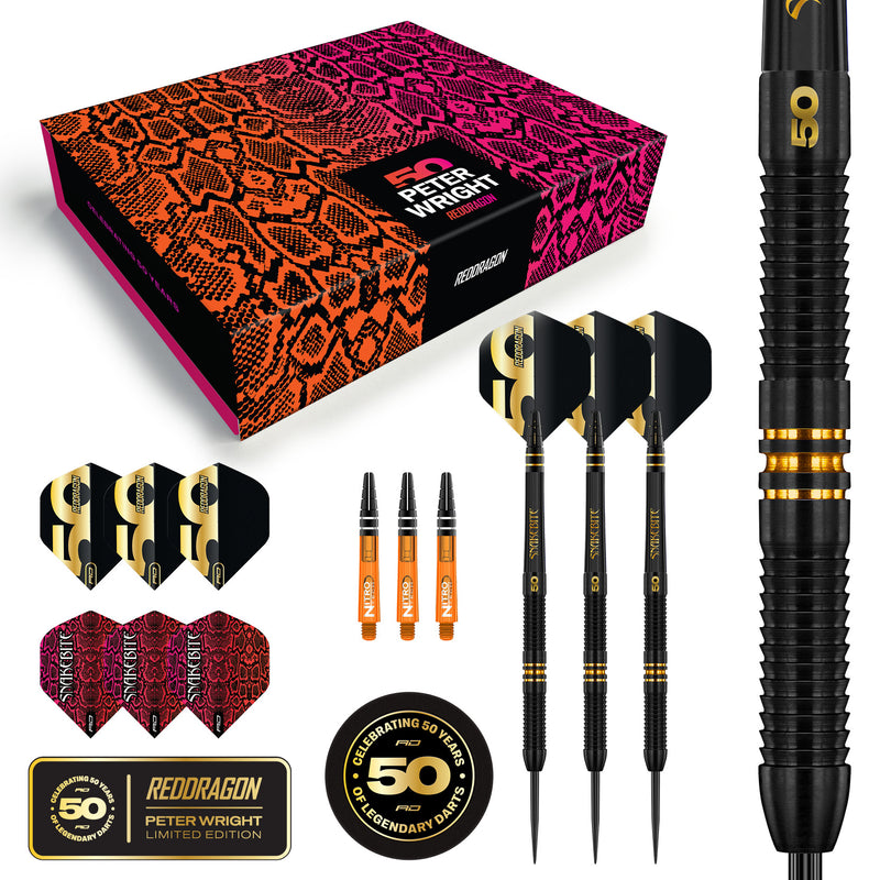 Peter Wright - 50 Years Player Edition Steeldarts