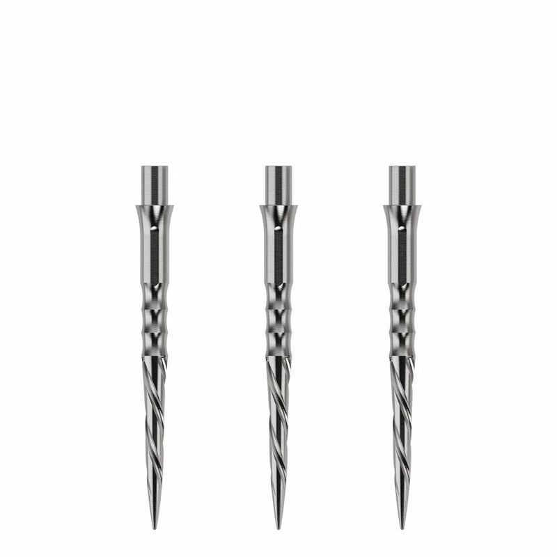 Caliburn Evo Dart Points - Spiro - No Lip - Silver