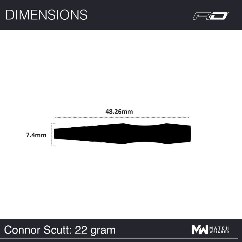 Red Dragon Connor Scutt 90% Steeldarts