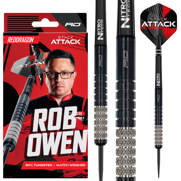 Red Dragon Rob Owen 90% Steeldarts