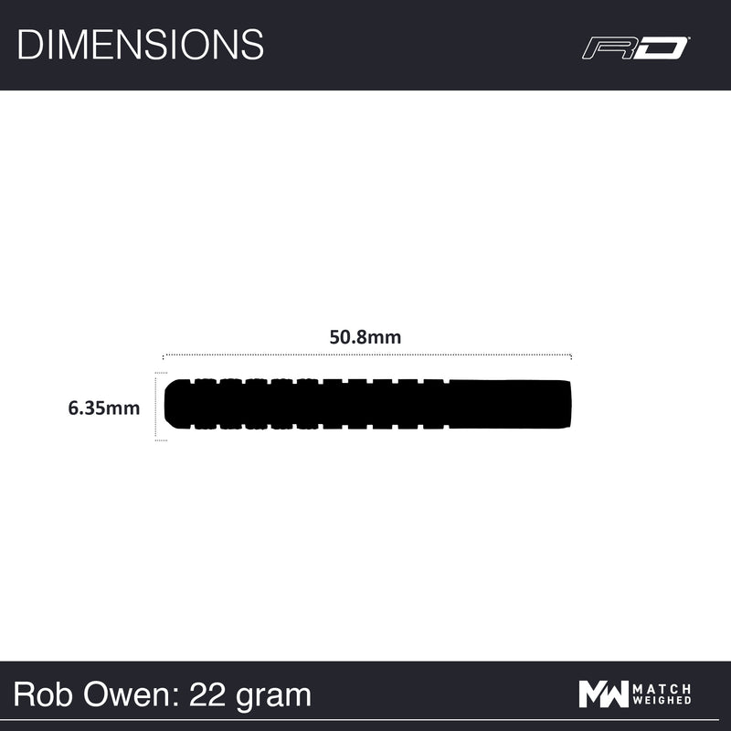 Red Dragon Rob Owen 90% Steeldarts