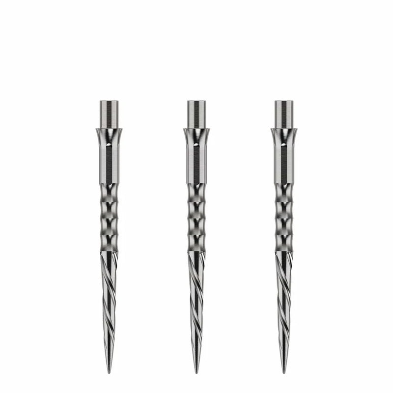 Caliburn Evo Dart Points - Spiro - No Lip - Silver