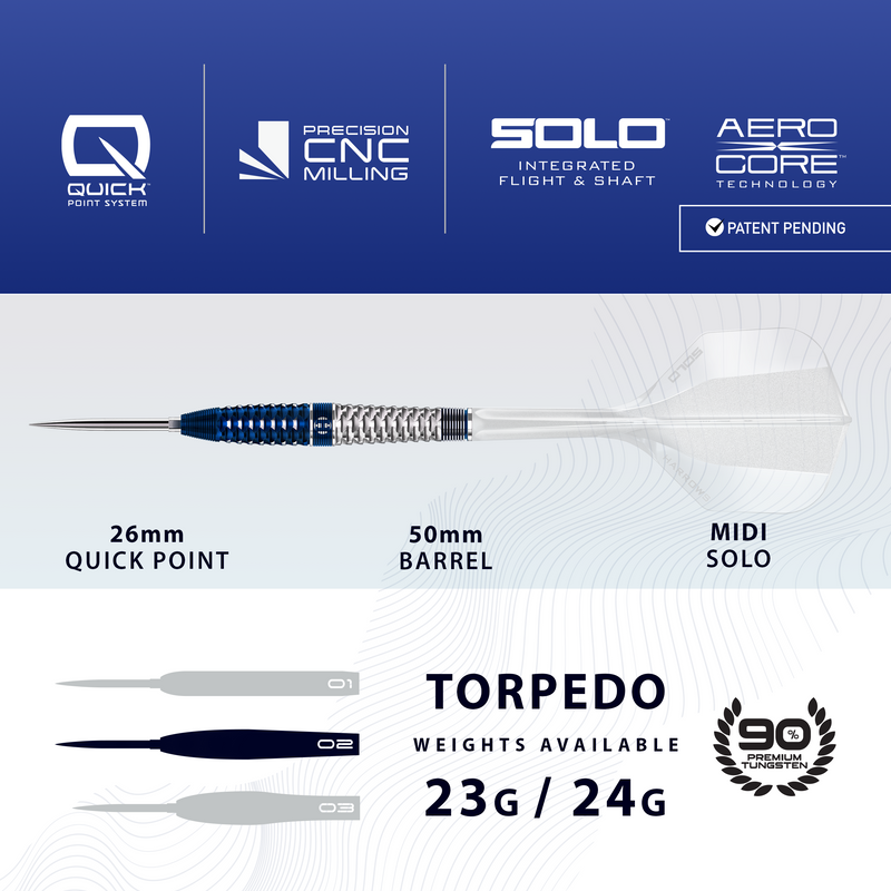GEO Torpedo 90% Steeldarts
