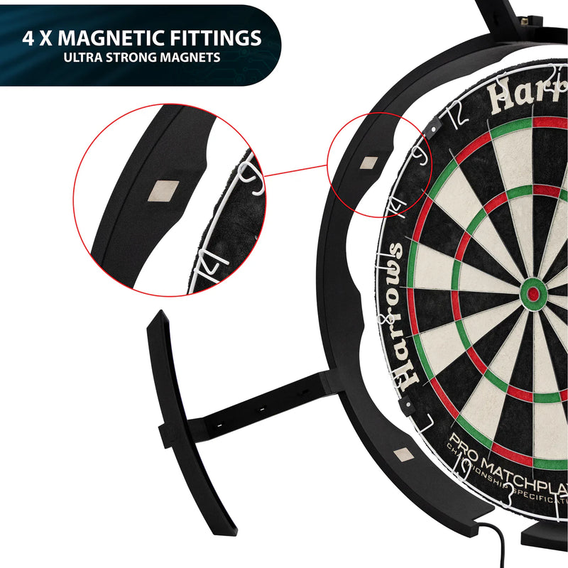 Harrows Triilight Dartboard Beleuchtung