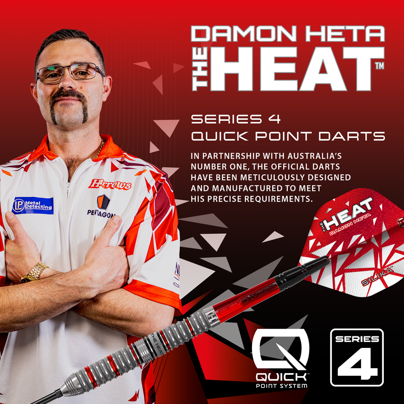 Damon Heta Series 4 90% Steeldarts