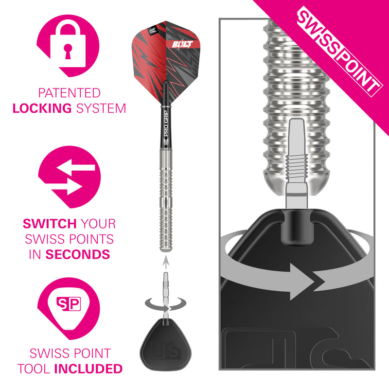 SEBASTIAN BIALECKI 90% 22G SP STEEL TIP DARTS