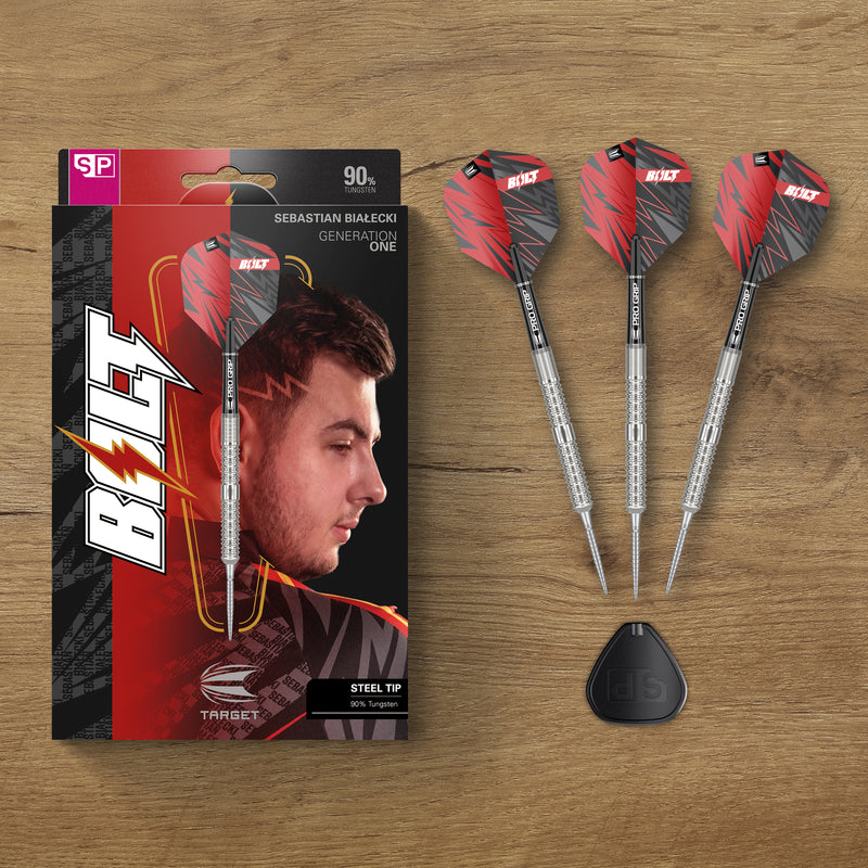 SEBASTIAN BIALECKI 90% 22G SP STEEL TIP DARTS
