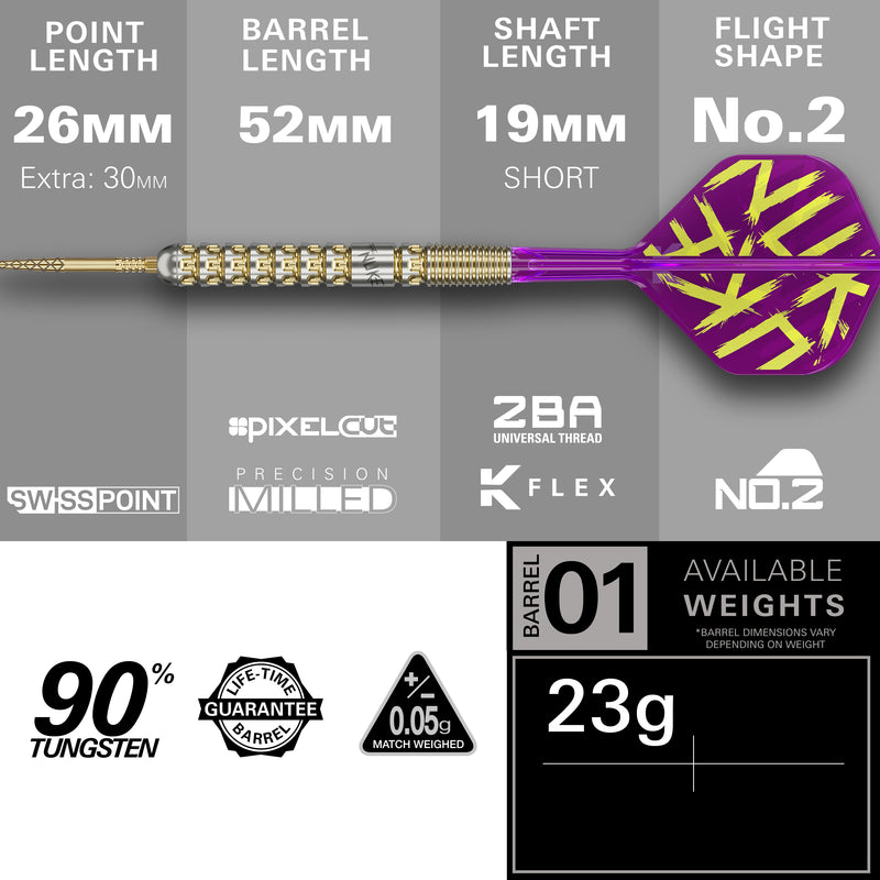 LUKE LITTLER G1 PRODIGY STEELDARTS