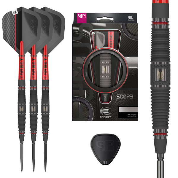 SCOPE 04 90% STEEL TIP DARTS