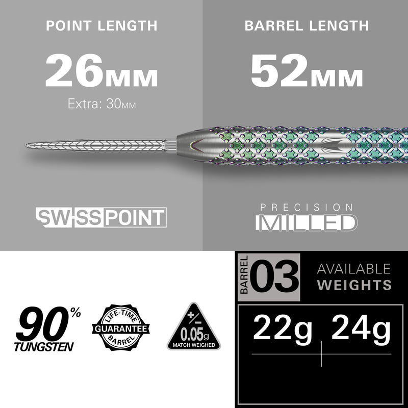 ROVE 03 STEEL TIP DARTS