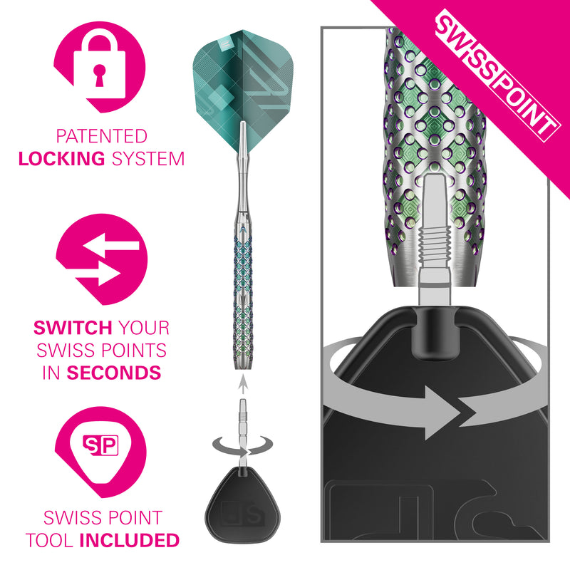 ROVE 03 STEEL TIP DARTS