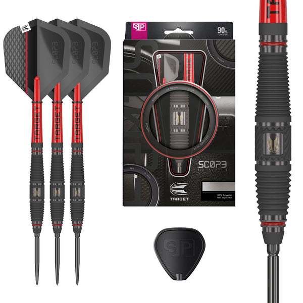 SCOPE 03 90% STEEL TIP DARTS