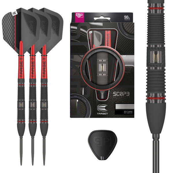 SCOPE 02 90% STEEL TIP DARTS