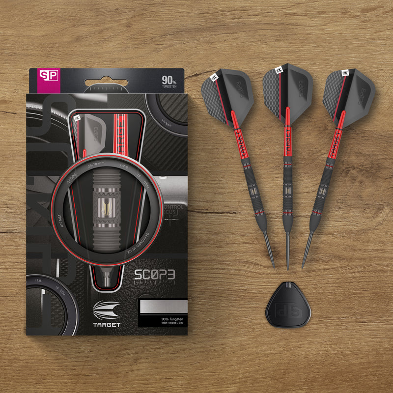 SCOPE 02 90% STEEL TIP DARTS