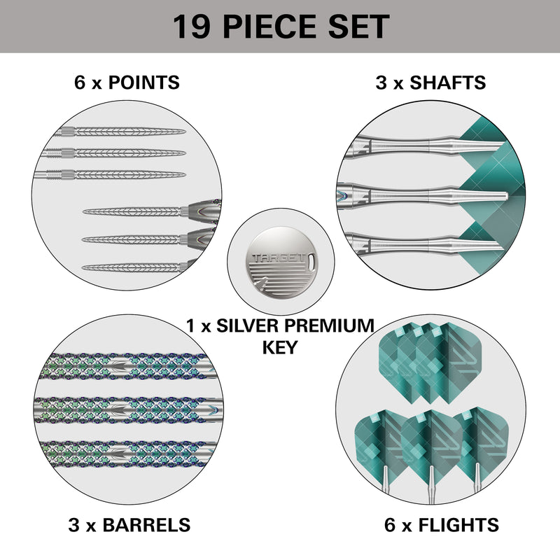 ROVE 01 STEEL TIP DARTS