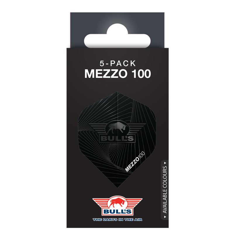 Bull's Mezzo 100 No.2 Flights - 5er Pack