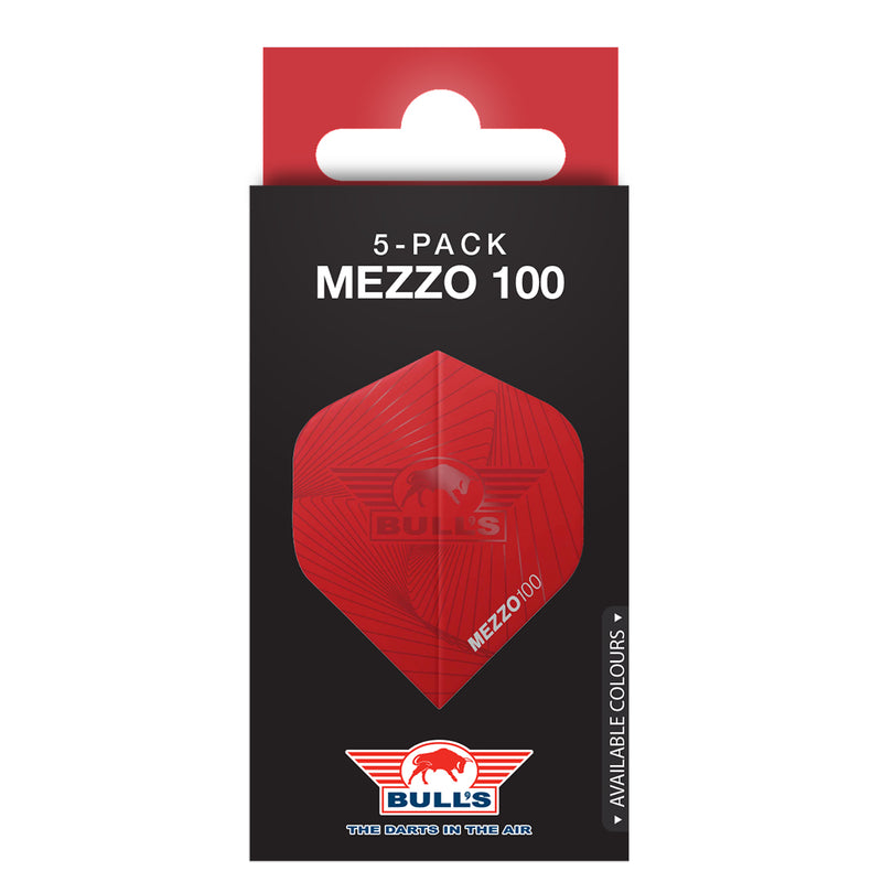 Bull's Mezzo 100 No.2 Flights - 5er Pack