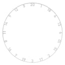 Bull's Metal Number Ring Set