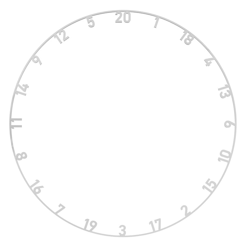 Bull's Metal Number Ring Set