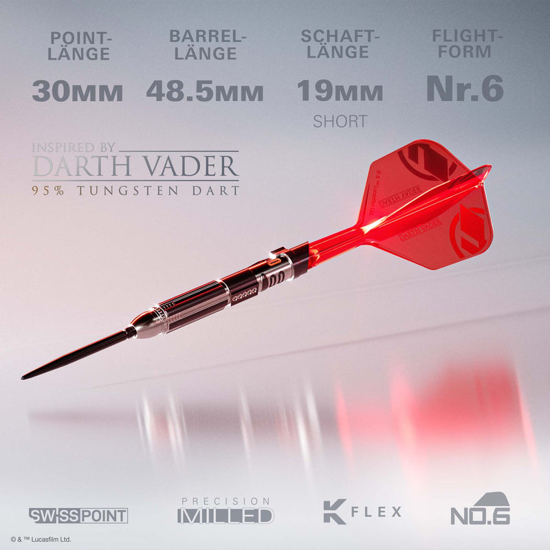Star Wars | Target Darth Vader "Sith Lord" Lightsaber First Edition 95% Tungsten Steel Tip Darts