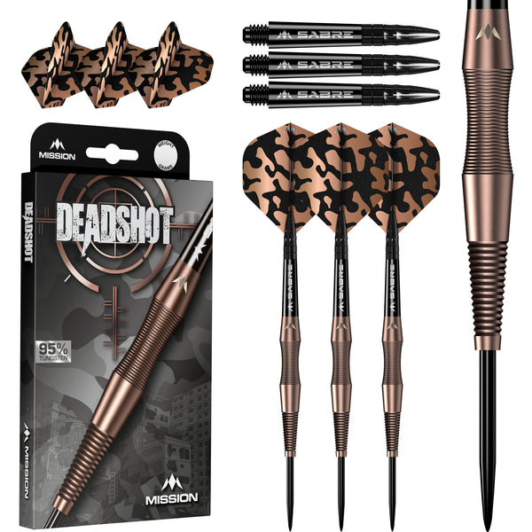 Mission Deadshot 95% Steeldarts