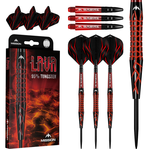 Mission Lava 95% Steeldarts