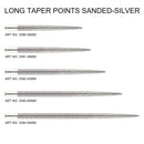 Long Taper Points Sanded - verschiedene Längen