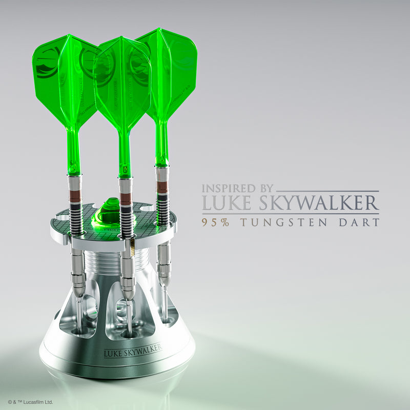 Star Wars | Target Luke Skywalker "Jedi Knight" Lightsaber First Edition 95% Tungsten Steel Tip Darts