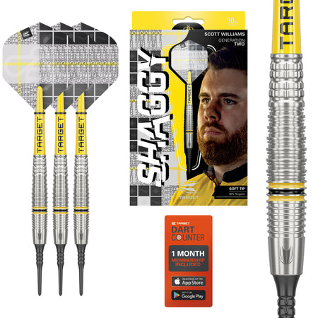 Scott "Shaggy" Williams G2 90% Softdarts